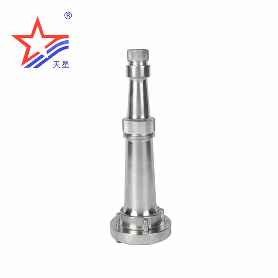 알루미늄 커플링이 있는 소방 호스 노즐 독일식 소방 노즐