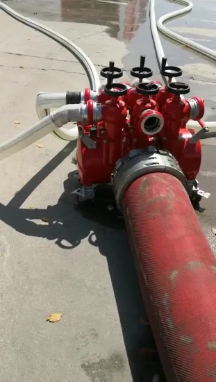 Xhyxfire 안전 장비 화재 방지 샴 리더 라인 밸브 소방 물 분배기